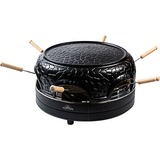 Bestron Viva Italia Pizzetteria APD600Z, Pizzaofen schwarz, 910 Watt, für 6 Mini-Pizzen Ø 10cm