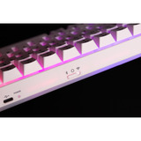 CHERRY XTRFY K33 Compact Wireless , Gaming-Tastatur weiß, DE-Layout, Rubberdome