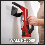 EINHELL Power X-Change BRILLIANTO, Fenstersauger rot, ohne Akku und Ladegerät