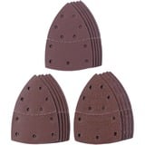 EINHELL Q-Stick Schleifblatt-Set für Multischleifer, 150 x 100mm 15-teilig, Körnung 60, 120, 180