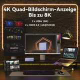 GEEKOM AX8 MAX, Barebone silber, ohne Betriebssystem