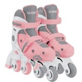 GLOBBER Learning Skates 2 in 1 Gr. 30-33, Inline-Skates rosa