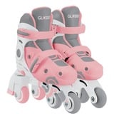 GLOBBER Learning Skates 2 in 1 Gr. 30-33, Inline-Skates rosa