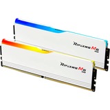 G.Skill DIMM 32 GB DDR5-6000 (2x 16 GB) Dual-Kit, Arbeitsspeicher weiß, F5-6000J3238F16GX2-RM5RW, Ripjaws M5 RGB, INTEL XMP