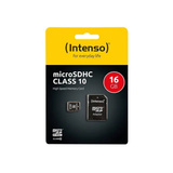Intenso microSDHC 16 GB, Speicherkarte Class 10