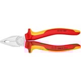KNIPEX Kombizange 03 06 180 VDE rot/gelb, Länge 180mm