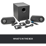 Logitech Z407, PC-Lautsprecher schwarz, Bluetooth