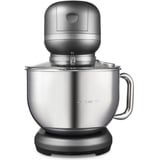 Medion Life 3-in-1 Digitale Küchenmaschine MD18430 grau, 1.200 Watt, 5 Liter Schüssel, inkl. Fleischwolf und Mixeraufsatz