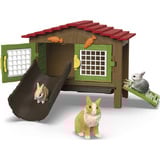 Schleich Farm World Kaninchenstall, Spielfigur 