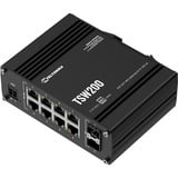 Teltonika TSW200, Switch schwarz, Industrieller POE+ Ethernet Switch