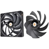 Thermaltake TOUGHFAN EX14 Pro High Static Pressure PC Cooling Fan – Swappable Edition, Gehäuselüfter schwarz, 3-Fan Pack, 140 mm