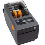 Zebra ZD411, Bondrucker dunkelgrau, 300 dpi, Thermodirektdruck, Bluetooth (BLE), RTC