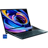 ASUS Zenbook Pro Duo 15 OLED (UX582ZM-KY078W), Notebook blau, Windows 11 Home 64-Bit, 1 TB SSD