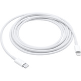 Apple USB Adapterkabel, USB-C Stecker > Lightning Stecker weiß, 2 Meter, PD, Laden mit bis zu 100 Watt