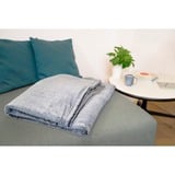 Beurer Wärmezudecke HD 75 Nordic Grey Green Planet , Heizdecke grau, 180 x 130 cm