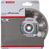 Bosch Diamanttrennscheibe Standard for Concrete, Ø 115mm Bohrung 22,23mm