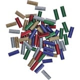 Bosch Gluey-Klebesticks, Glitzer-Mix, Ø 7mm x 20mm, Kleber mehrfarbig, 70 Stück, für Gluey Pen
