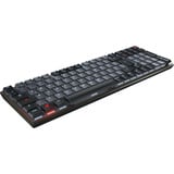CHERRY KW 550 MX LP, Tastatur schwarz/grau, DE-Layout, Cherry MX Low Profile 2.0 Ivory