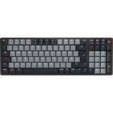 CHERRY KW 550 MX LP, Tastatur schwarz/grau, DE-Layout, Cherry MX Low Profile 2.0 Ivory