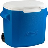 Coleman 28QT Performance Wheeled Kühlbox blau/weiß