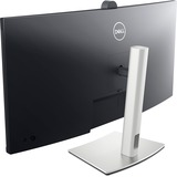 Dell P3424WEB, LED-Monitor 87 cm (34 Zoll), schwarz/silber, WQHD, IPS, QHD-Webcam