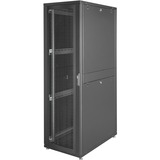 Digitus Serverschrank Unique Serie 600x1000 (BxT), IT-Schrank schwarz, 42 Höheneinheiten