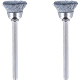 Dremel Drahtbürste Ø 13 mm (442) 2 Stück, Schaft  Ø  3,2mm