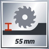 EINHELL Handkreissäge TE-CS 165 rot/schwarz, 1.200 Watt