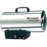 EINHELL Heißluftgebläse HGG 200 Niro Vario (DE/AT) edelstahl/schwarz, 13 - 20 kW