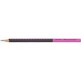 Faber-Castell Bleistift Grip 2001 Two Tone schwarz/pink