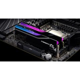 G.Skill CU-DIMM 48 GB DDR5-9000 (2x 24 GB) Dual-Kit, Arbeitsspeicher schwarz, F5-9000C4256H24GX2-TZ5CRK, Trident Z5 CK RGB, INTEL XMP