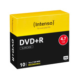 Intenso DVD+R 4,7 GB, DVD-Rohlinge 16fach, 10 Stück