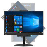 Lenovo ThinkCentre TIO24 GEN3 10QY Generalüberholt, LED-Monitor 60.5 cm (23.8 Zoll), schwarz, FullHD, IPS, Webcam, Lautsprecher