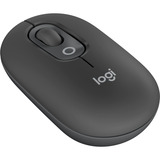 Logitech POP, Maus graphit, mit Emoji-Taste