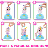 MGA Entertainment L.O.L. Surprise Unicorn Tots Make-Your-Own Unicorn Doll, Spielfigur sortierter Artikel, eine Figur