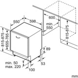 Neff S197TCX00E N70, Spülmaschine 60 cm, Home Connect