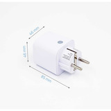 Shelly Plug M Gen3, Schaltsteckdose weiß, 4er Pack