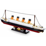 Sluban ModelBricks Titanic, Konstruktionsspielzeug Maßstab 1:700, inkl. 2 Figuren