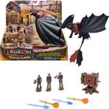 Spin Master Drachenzähmen leicht gemacht Drachenkampf Spielset - Ohnezahn mit Kanone, Spielfigur 