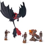 Spin Master Drachenzähmen leicht gemacht Drachenkampf Spielset - Ohnezahn mit Kanone, Spielfigur 