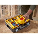 Stanley PRO-STACK Organizer Duo-Pack, Werkzeugkiste schwarz/transparent, 2 Stück