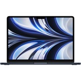 Apple MacBook Air 34,5 cm (13,6") 2022, Notebook schwarz, M2, 8-Core GPU, macOS, Deutsch, 34.5 cm (13.6 Zoll), 256 GB SSD