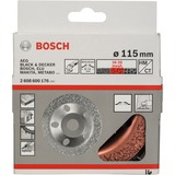 Bosch Carbide-Schleifkopf, Ø 115mm, mittelgrob, flach, Schleifscheibe Bohrung 22,23mm