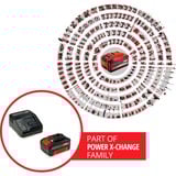 EINHELL Power-X-Change Starter-Kit 18Volt 4Ah, Set schwarz/rot, Akku + Ladegerät