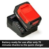 EINHELL Power-X-Change Starter-Kit 18Volt 4Ah, Set schwarz/rot, Akku + Ladegerät