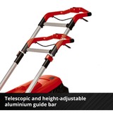EINHELL Professional Akku-Rasenmäher RASARRO 36/38, 36Volt (2x18V) rot/schwarz, 2x Li-Ionen Akku 4,0Ah