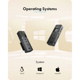 ICY BOX IB-2911MSCL-CU31, Dockingstation schwarz
