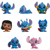 Just Play Disney Doorables Stitch Sammelfiguren Box mit 8 exklusiven Figuren, Spielfigur 