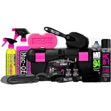 Muc-Off eBike Ultimate Kit (im Werkzeugkoffer), 11-teilig, Reinigungsmittel Reiniger + Schutzspray + Ketten-Reiniger u. Schmierstoff + Bürsten