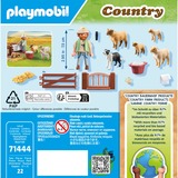 PLAYMOBIL 71444 Country Junger Schäfer mit Schafen, Konstruktionsspielzeug 
